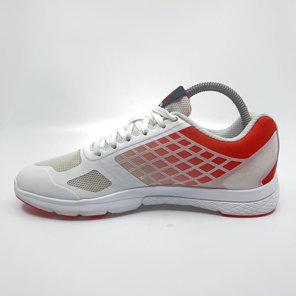 Reebok White and Orange Athletic Shoes - Picture 10 of 11